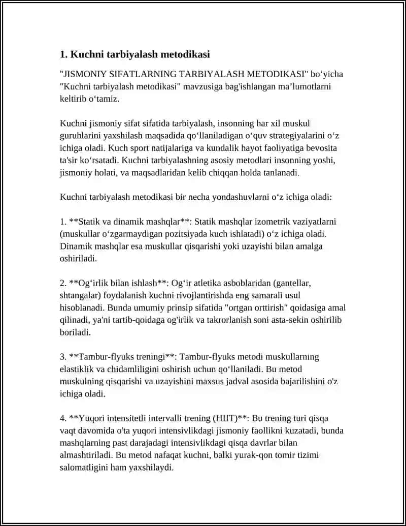 Jismoniy sifatların tarbiyalash metodikasi 3