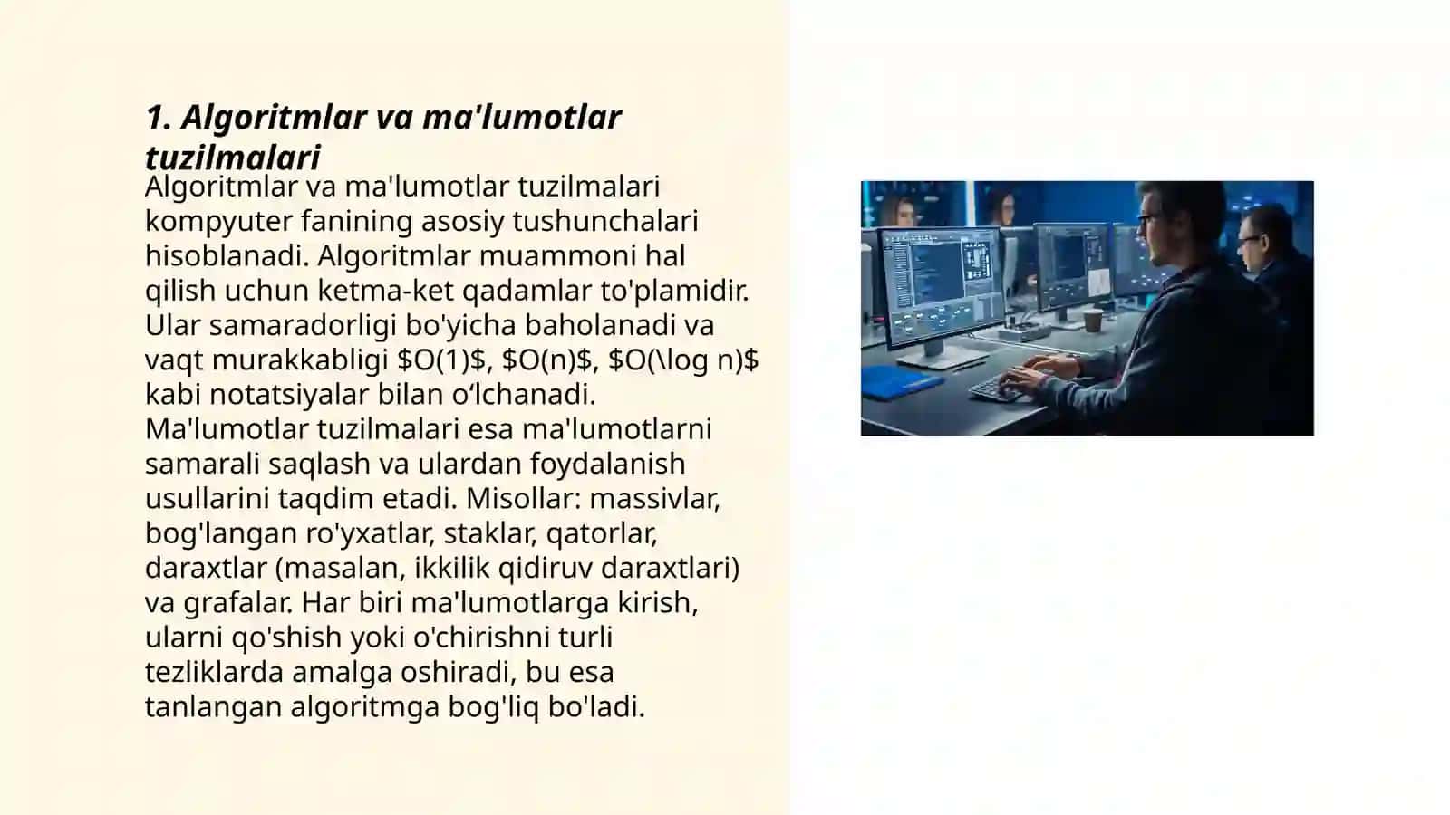 Dasturiy ta'minot ishlab chiqish texnologiyalari 3