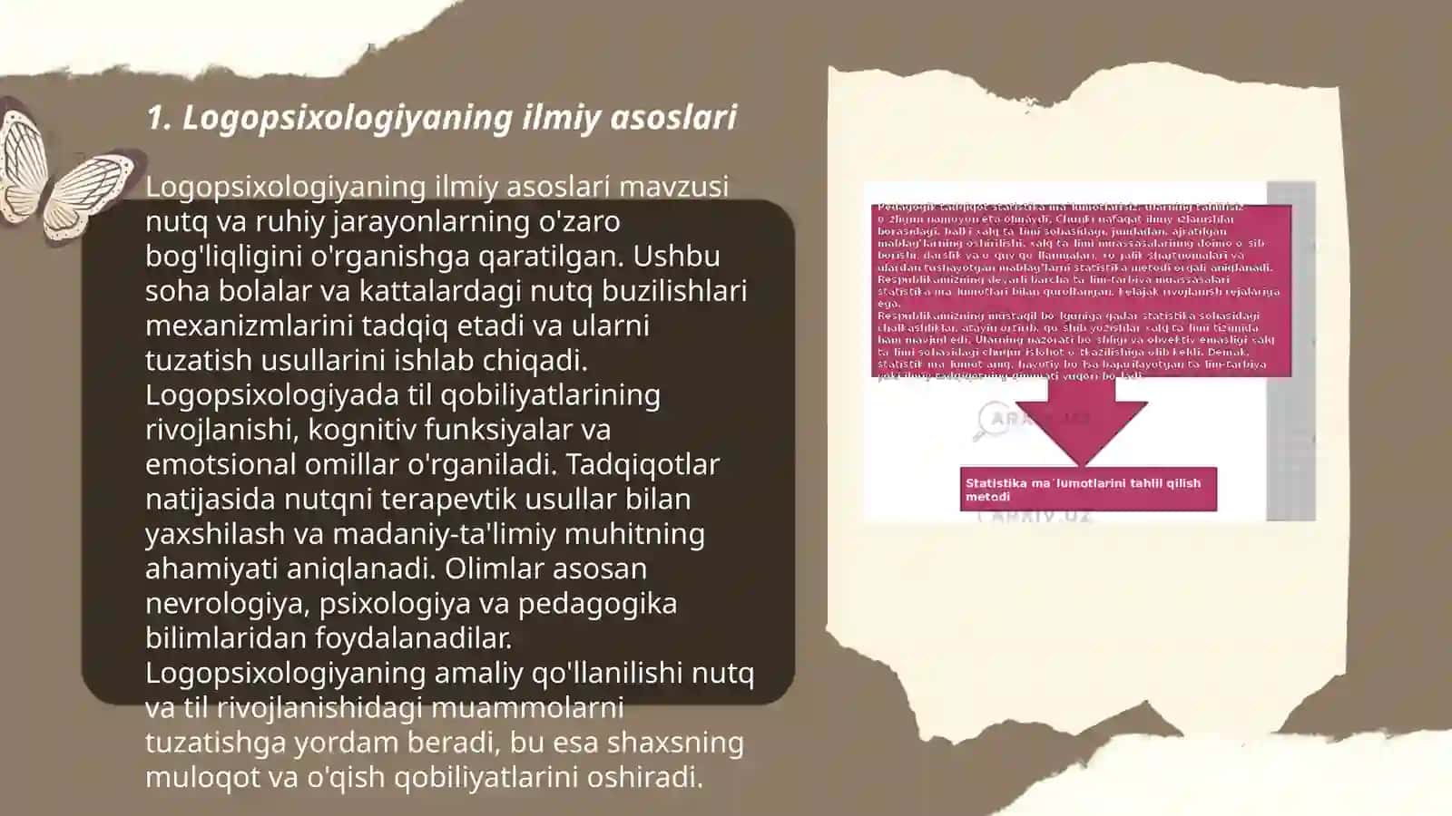 Logopsixologiya va psixologik korreksiya metodlari fanining ilmiy-nazariy asoslari 3