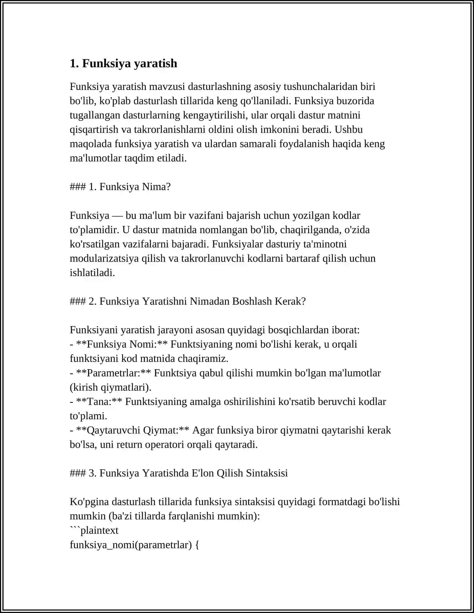 PYTHON DASTURLASH TILIDA FUNKSIYALAR 3