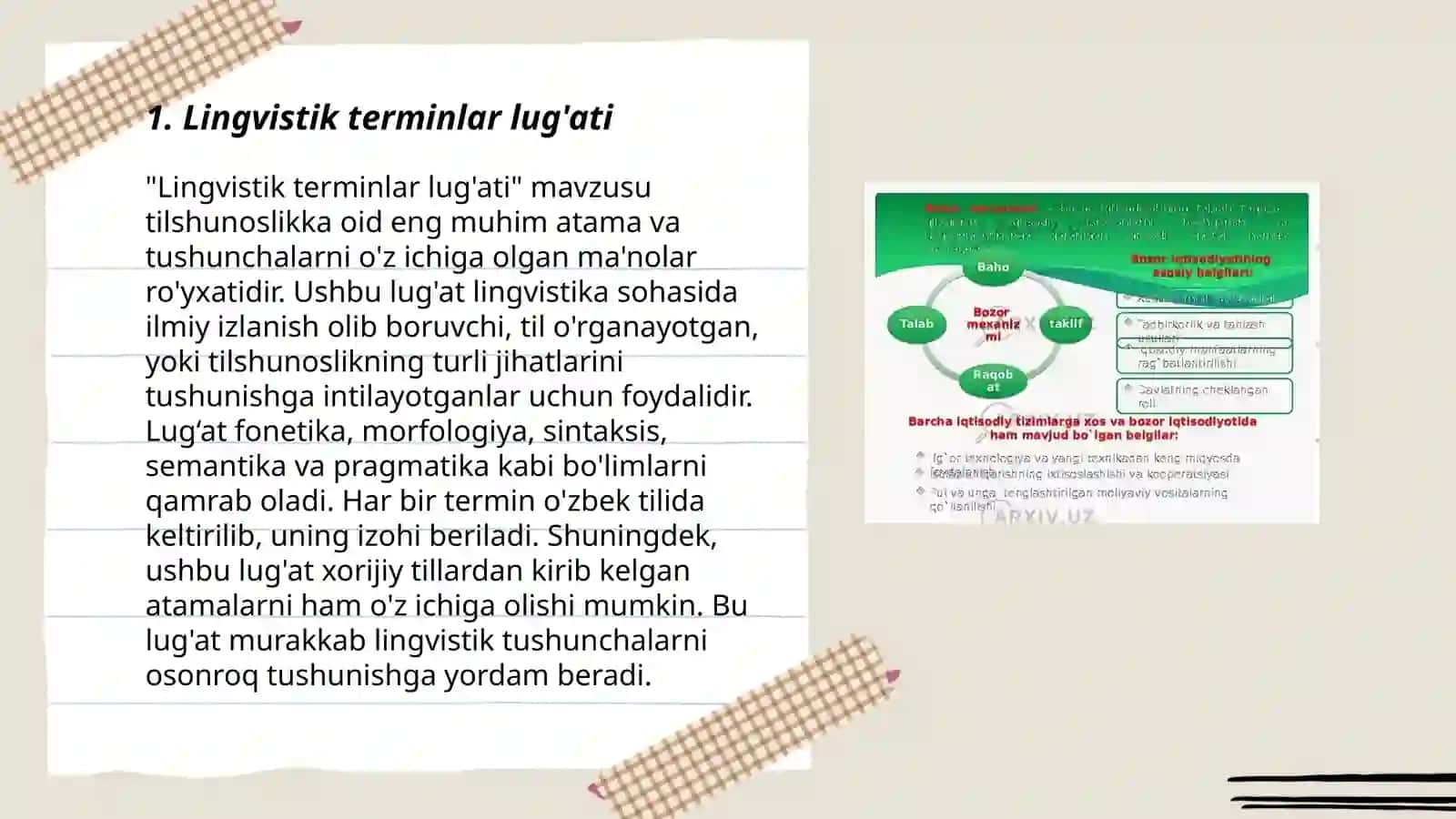 Lingvistik lugʻatlar va ularning turlari 3