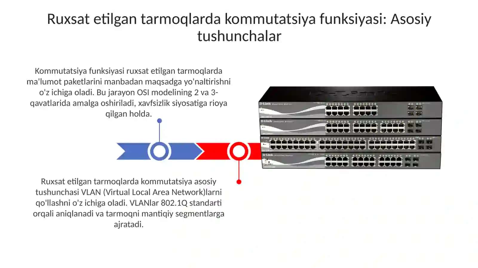 Ruxsat etilgan tarmoqlarda kommutatsiya funksiyasi 3