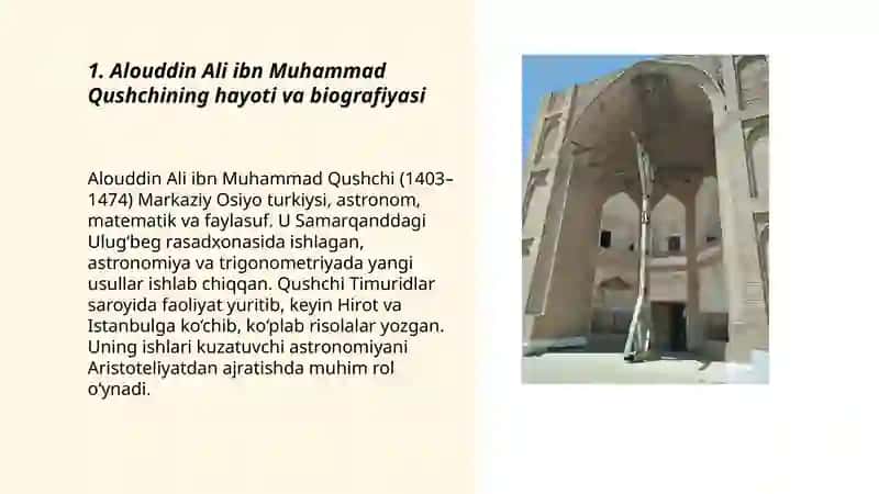 Alouddin Ali ibn Muhammad Qushchi 3