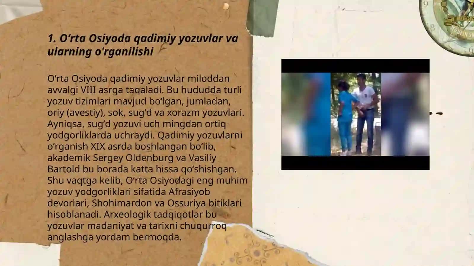Oʻrta Osiyoda tilshunoslikning rivojlanishi 3