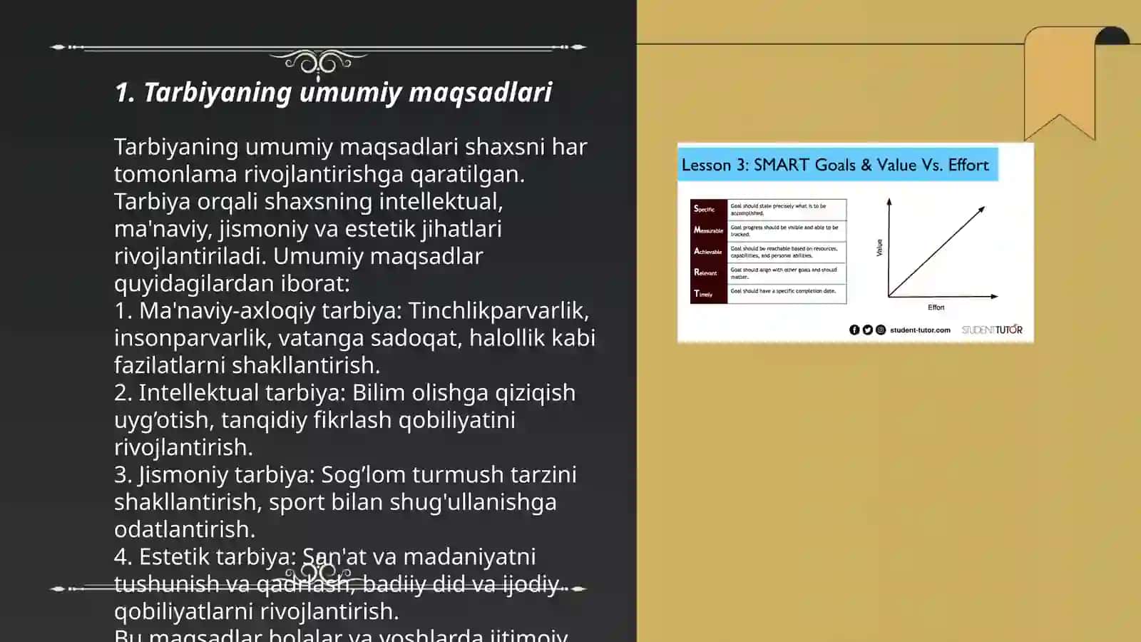 Tarbiyaning maqsad vazifalari 3