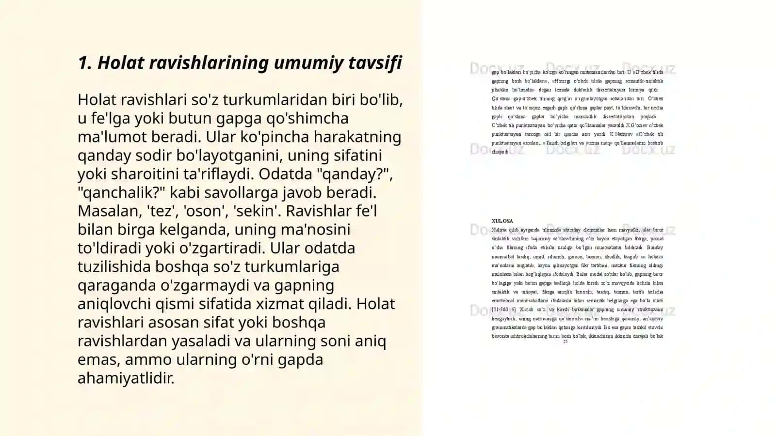 Holat ravishlarining sintaktik va semantik jihatlari 3