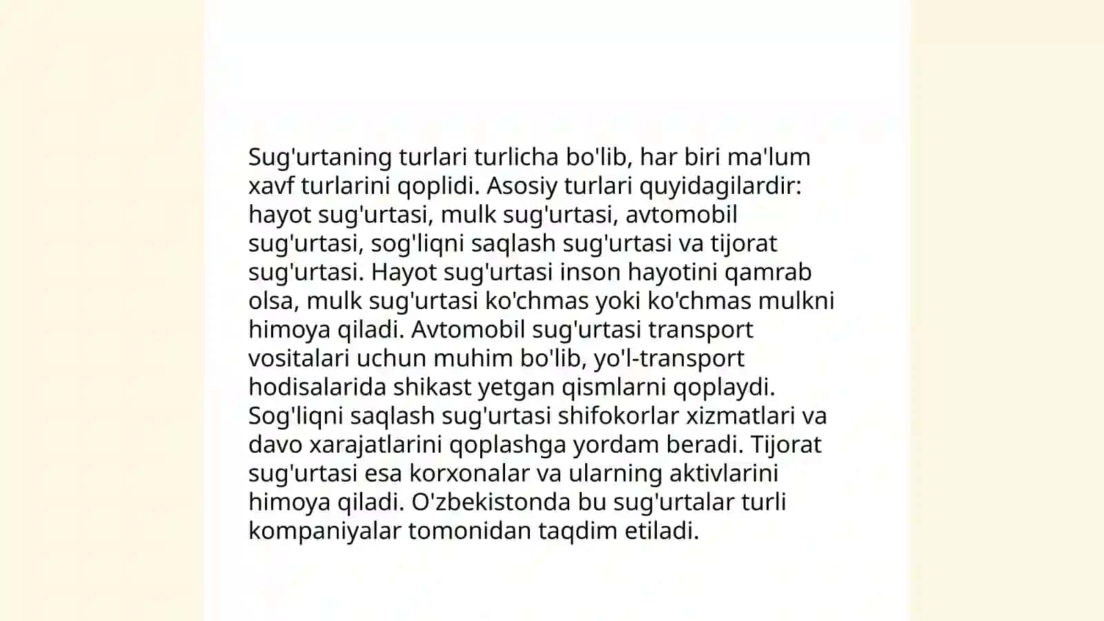 Sug'urta 3