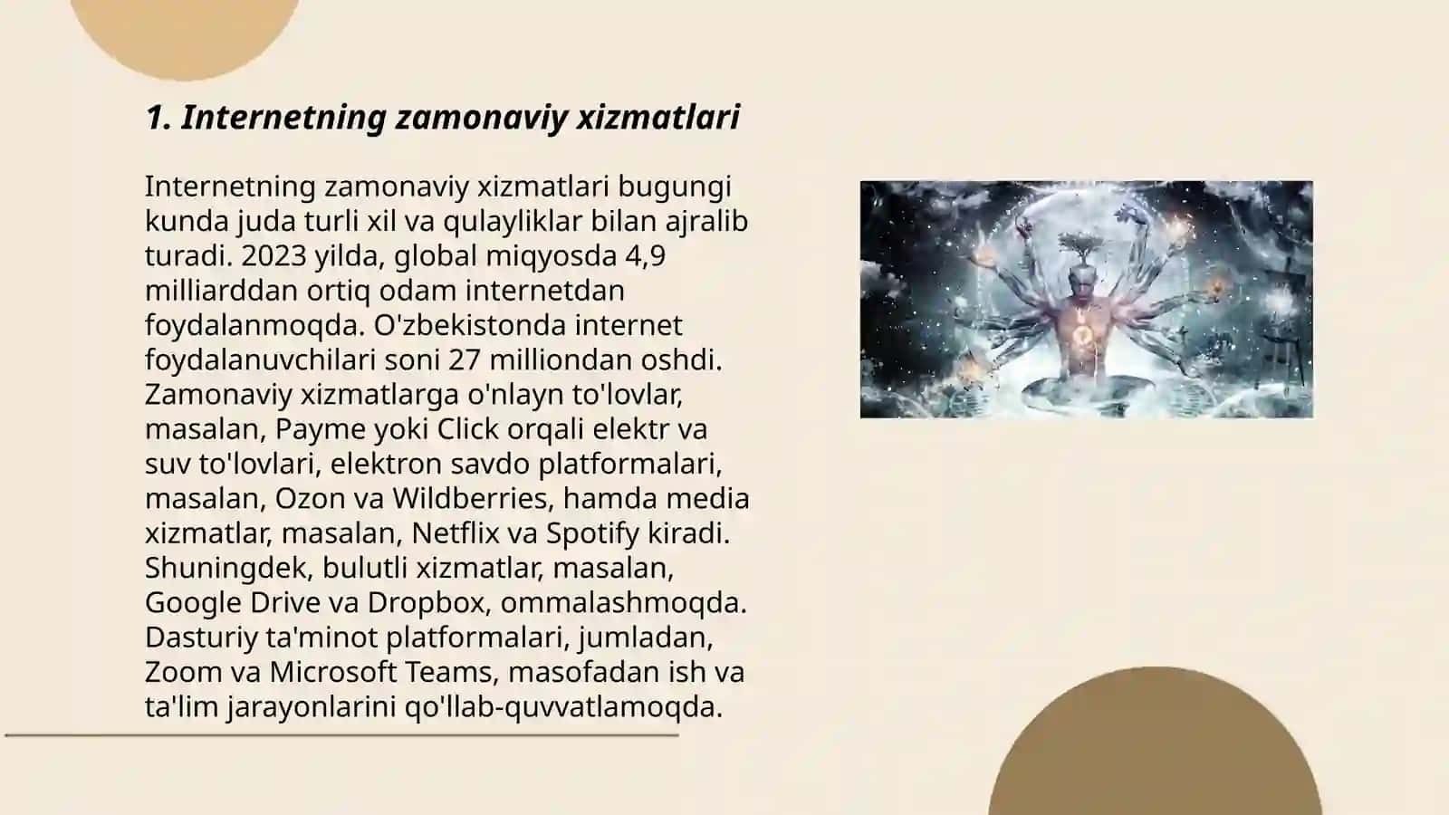 Internetning zamonaviy xizmatlari 3