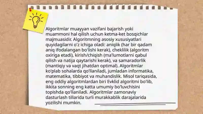 Algaritmlar va formal tillar nazariyasi asoslari 3
