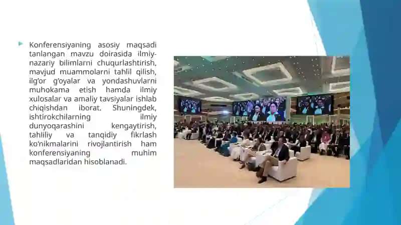 Konferensiya rejasini ishlab chiqish tartibi . Nazariy konferensiyalarni o‘tkazish tartibi 3