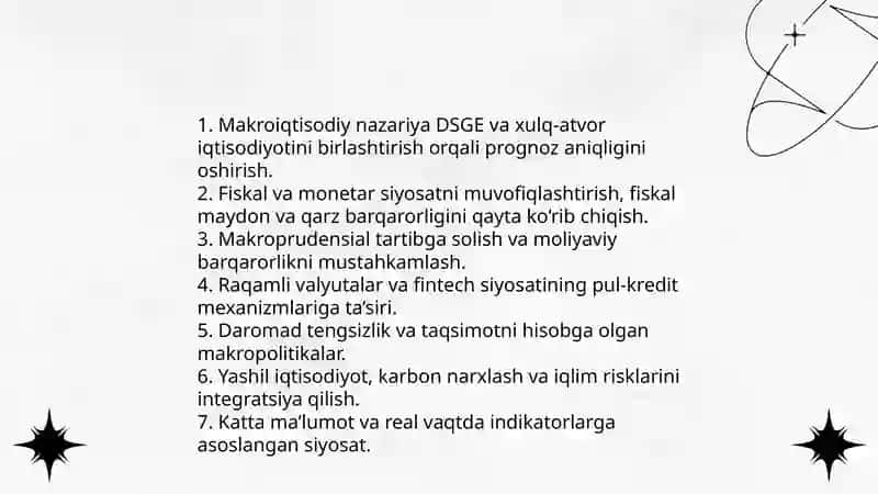 Hozirgi zamon iqtisodiyot fani rivojlanishining asosiy yo‘nalishlari 3