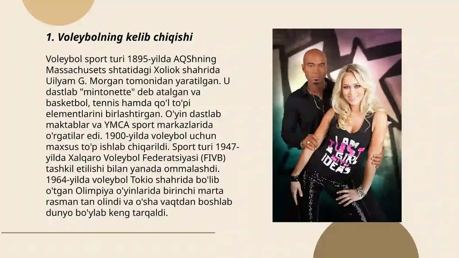 Voleybol óyinining kelib chiqishi, qoidalari va rivojlanishi tarixi 3
