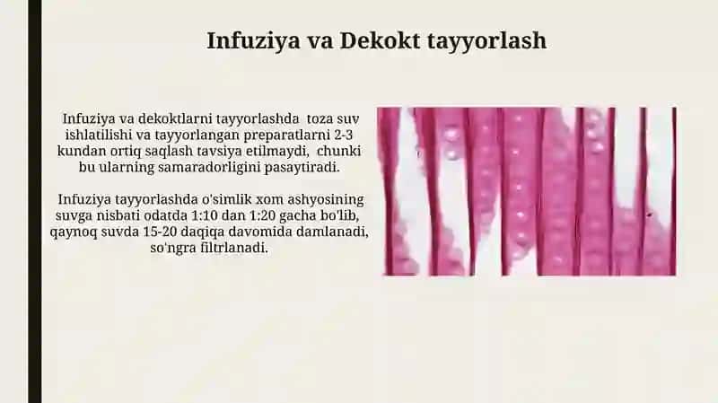 Fitopreparatlarni tayyorlash usullari 3