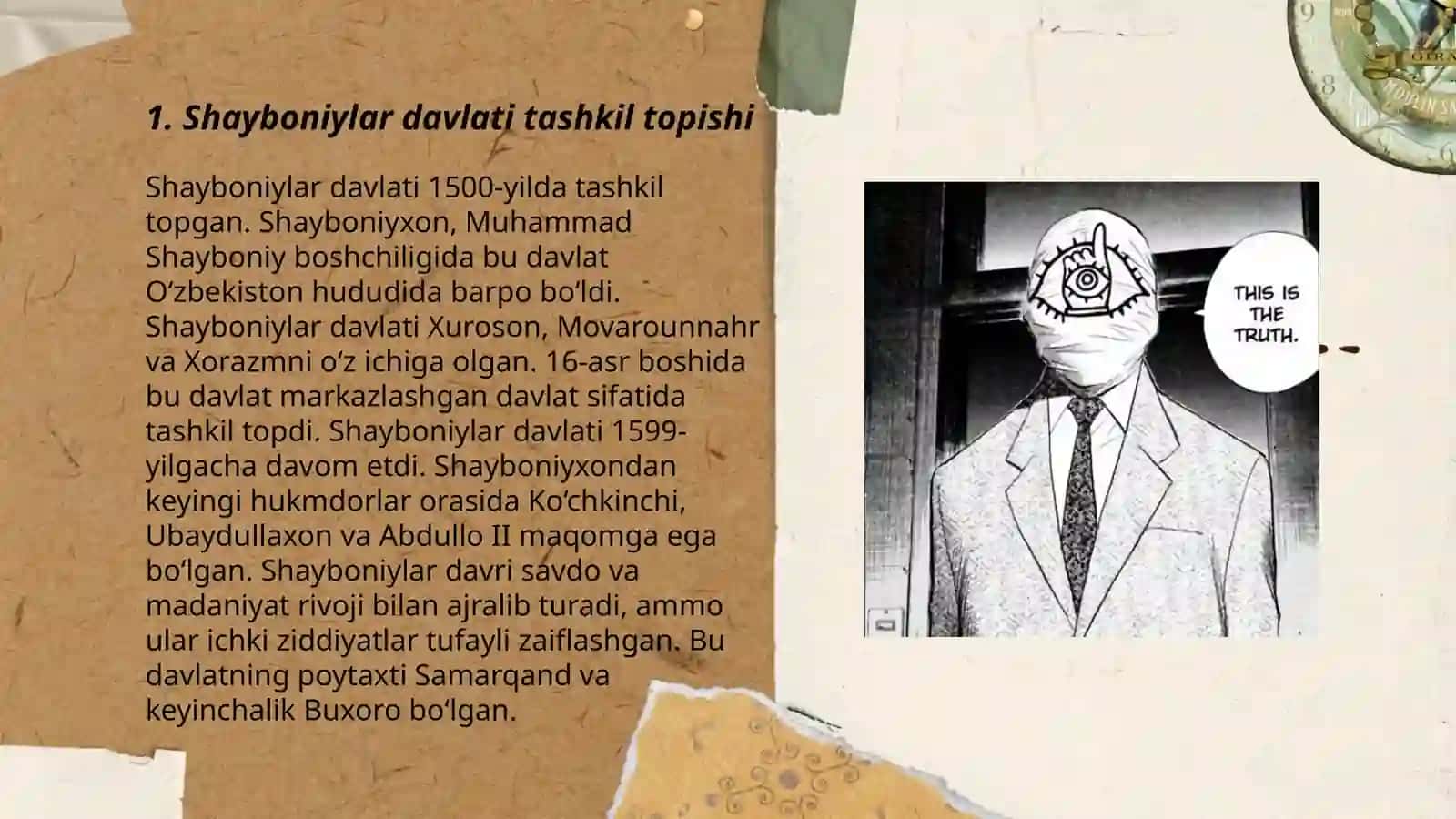 Shayboniylar va Ashtarxoniylar davlati 3