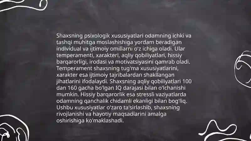 Shaxs psixodiognostikasi Ergasheva Aziza 3