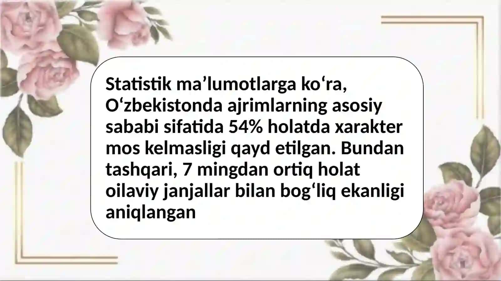 Oila inqirozi va nikoh ajrimlari 3