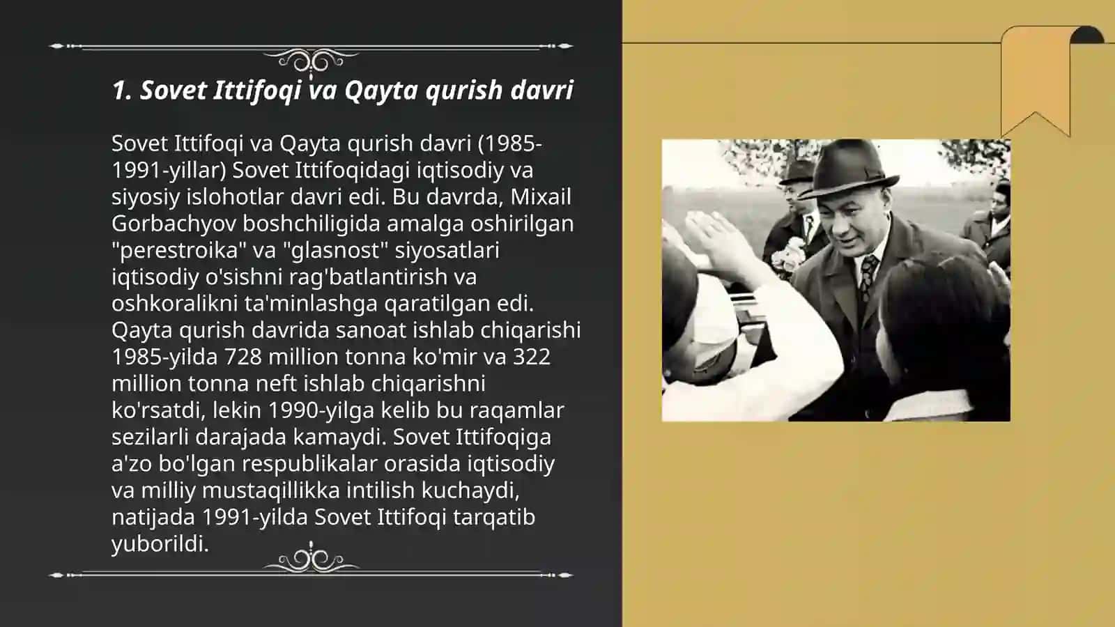 O'zbekistonning Eng Yangi Tarixi Fanidan Tayyorlagan Mustaqil Taʼlim 3