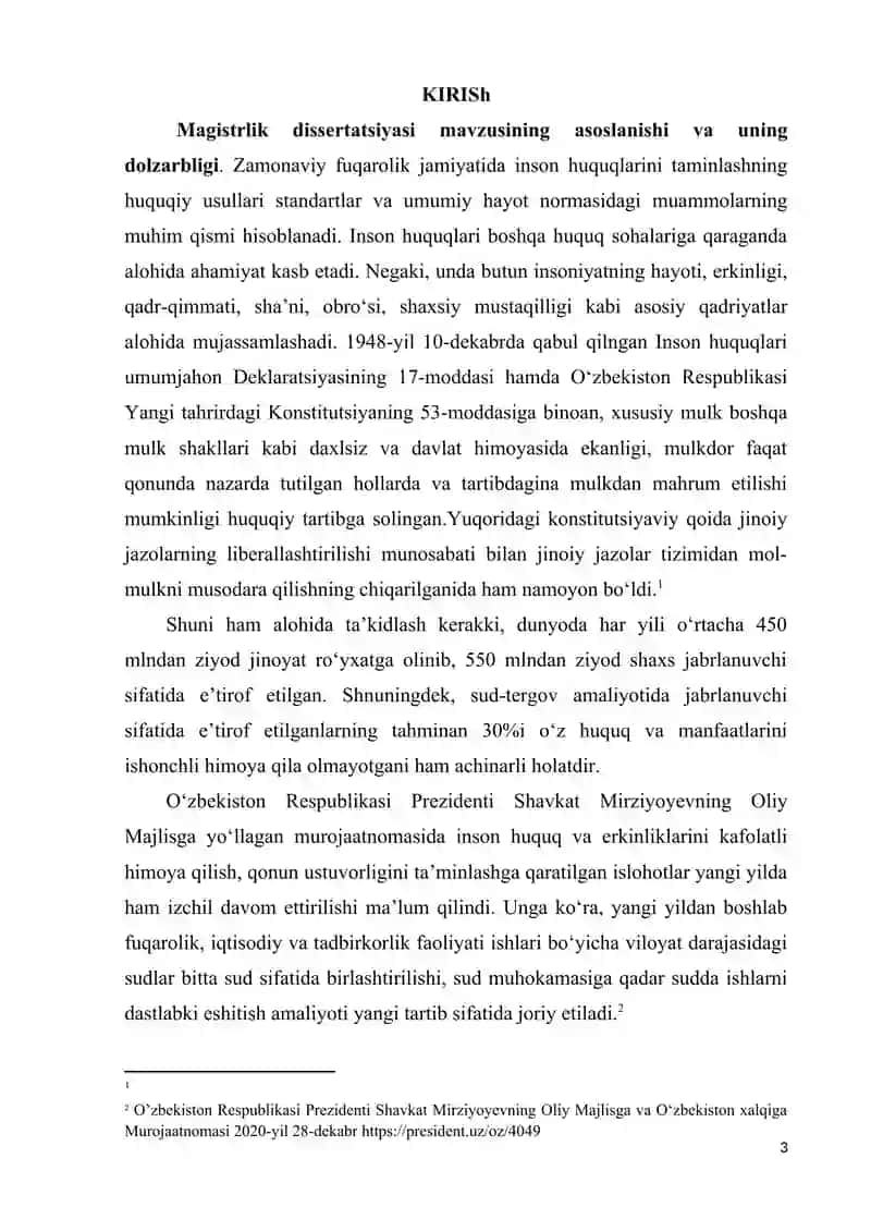 TADBIRKORLIK SOHASIDA ZARARLARNI QOPLASH – HUQUQLARNI HIMOYA QILISH SHAKLI SIFATIDA 3