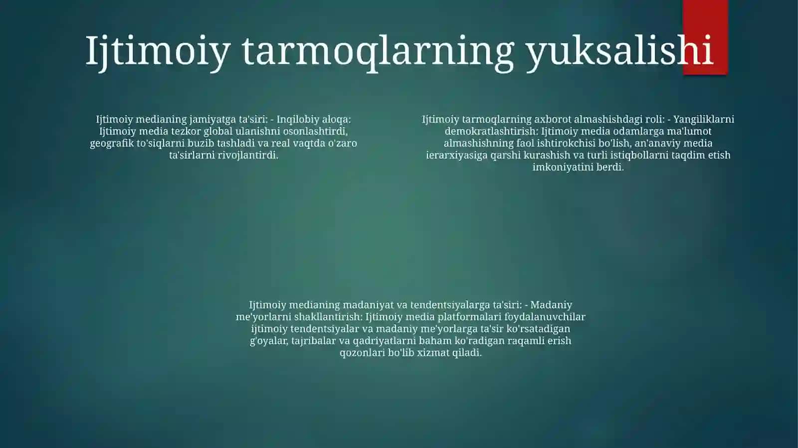 Media Maydon Tuzilishi Va Tasiri 3