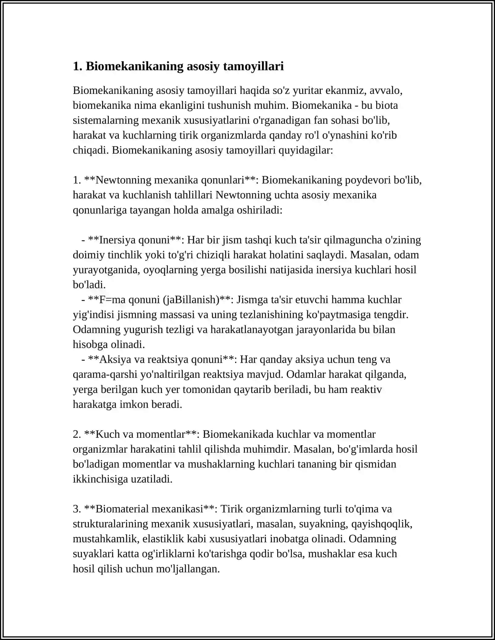 BIOMEXANIKA METODLARI 3