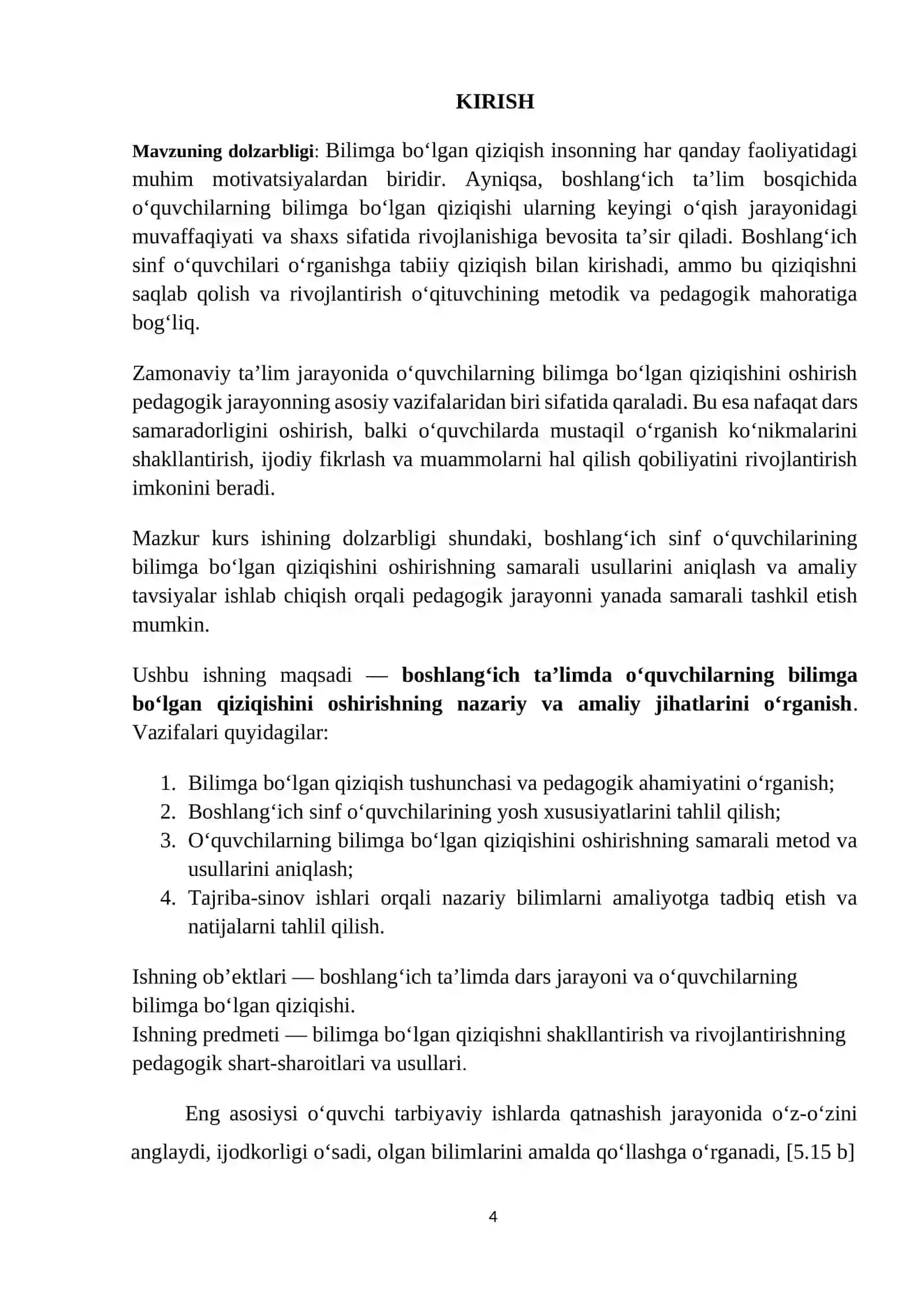 BOSHLANG'ICH TA'LIMDA O‘QUVCHILARNI BILIMGA BO‘LGAN QIZIQISHINI OSHIRISH 3