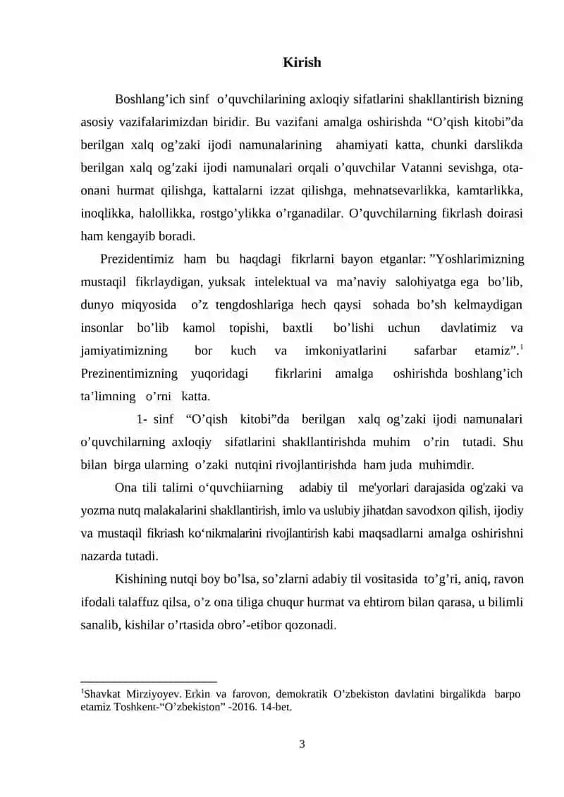 Boshlang’ich sinf o’qish darslarida maqol va topishmoqlardan foydalanish 3