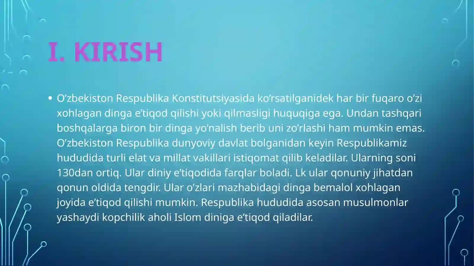 O’zbekistonda faoliyat yurituvchi Diniy Tashkilotlar 3