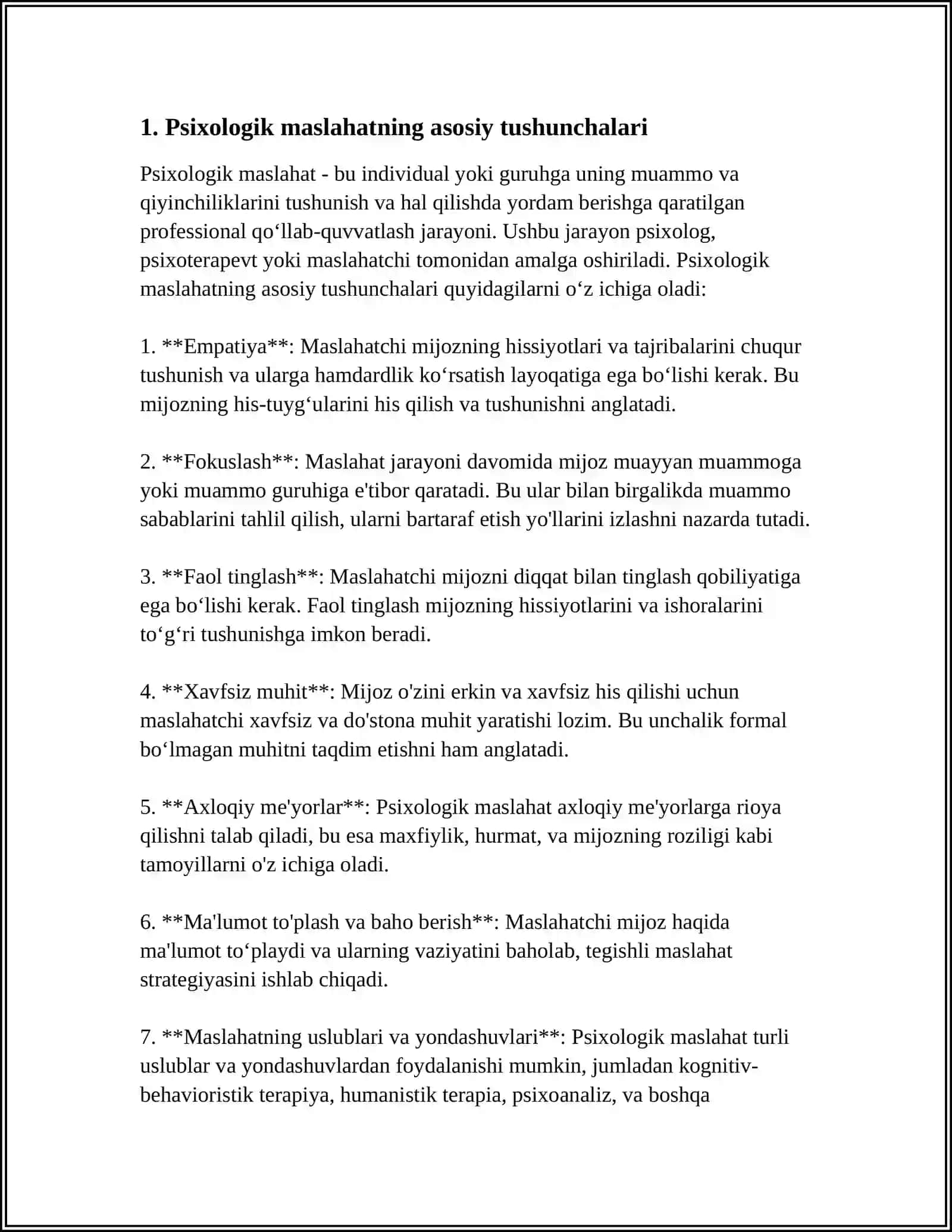 PSIXOLOGIK MASLAHAT VA KORREKSIYA FANIGA KIRISH 3