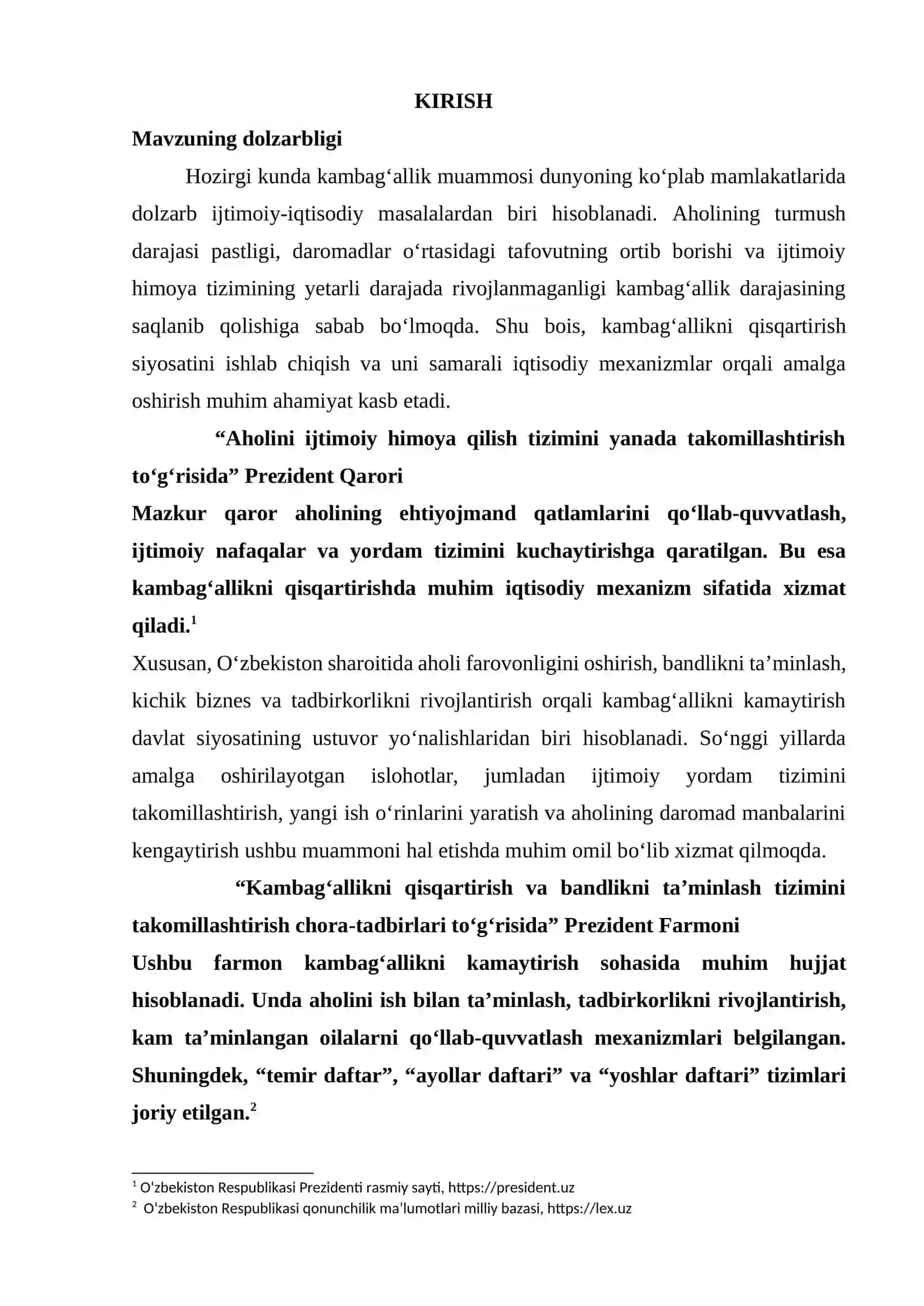 Kambag`allikni qisqartirish siyosati va iqtisodiy mexanizmi 3