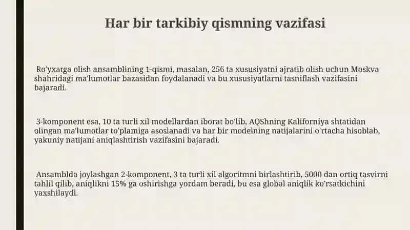 Ro'yxatdan o'tkazish ansambli 3