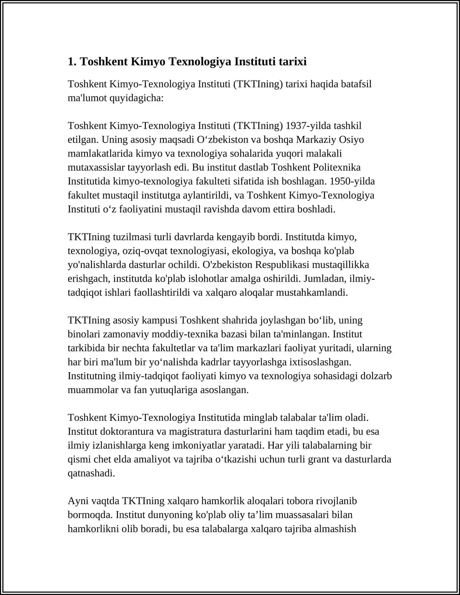 Toshkent Kimyo Texnologiya Instituti tarixi 3