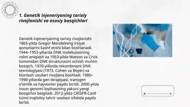 Genetik injeneriya yutuqlari va muammolari 3