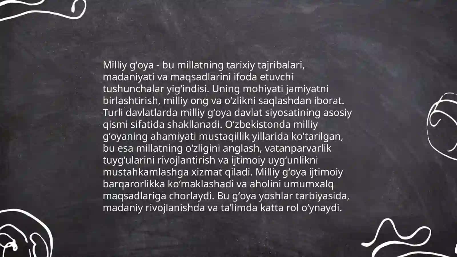 Milliy g'oyani shakllantirish o'quv tarbiya jarayoning tarkibiy qismlari 3