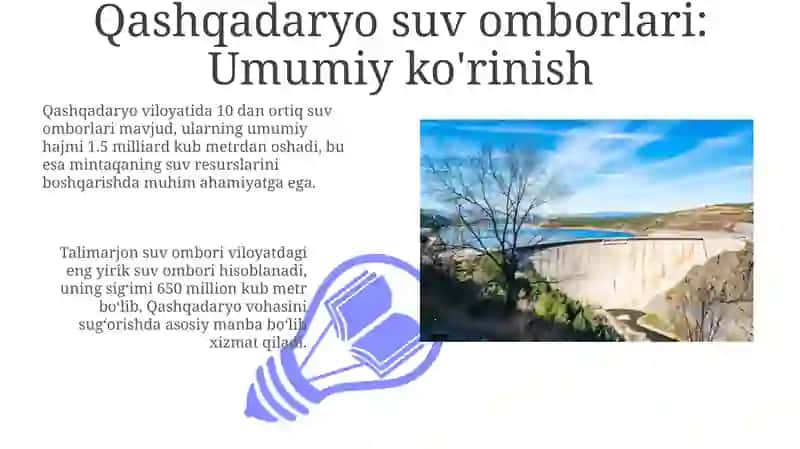 Qashqadaryodagi suv havzalari 3