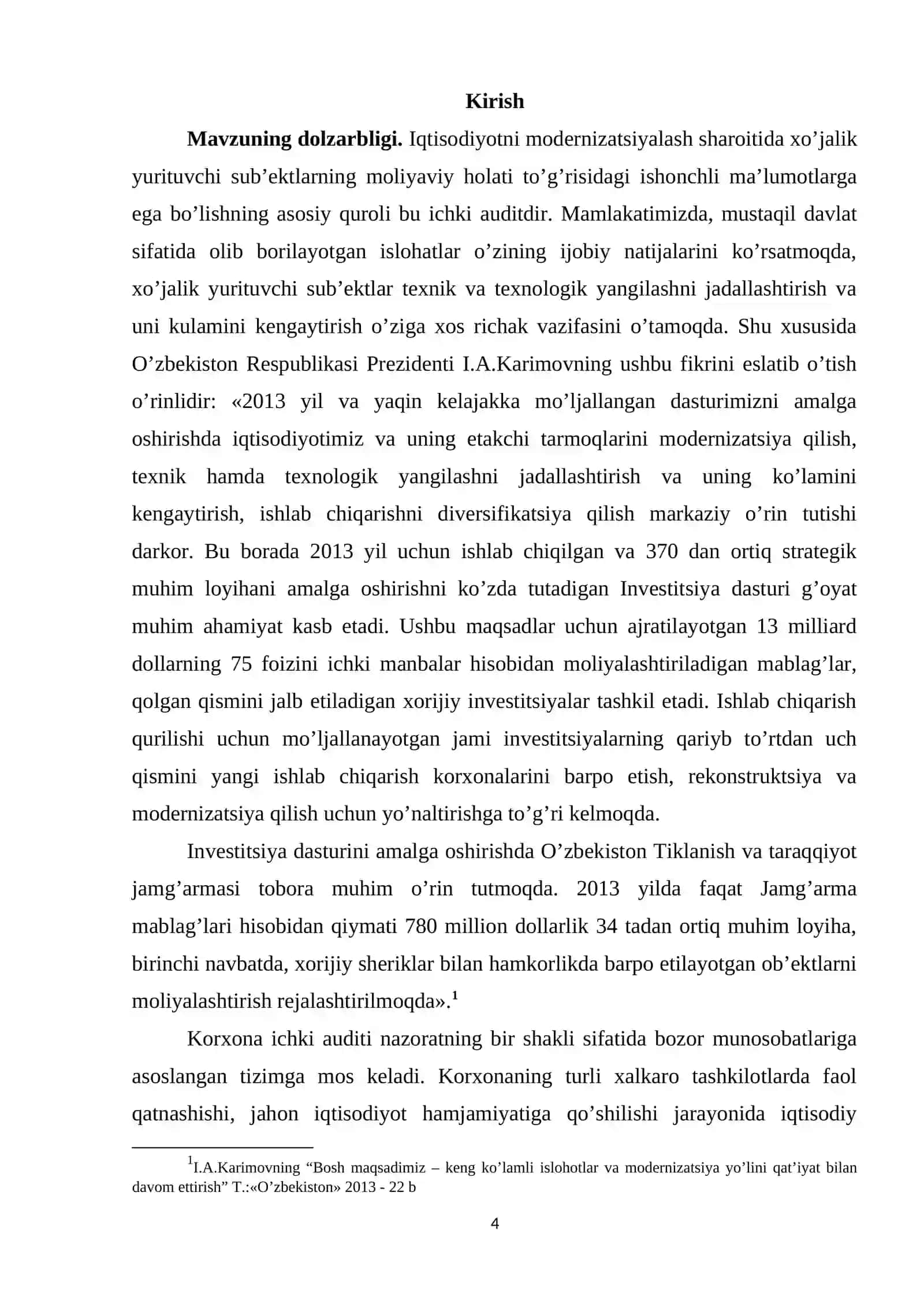 «Ichki audit xizmati ishining samaradorligini baholash» 3