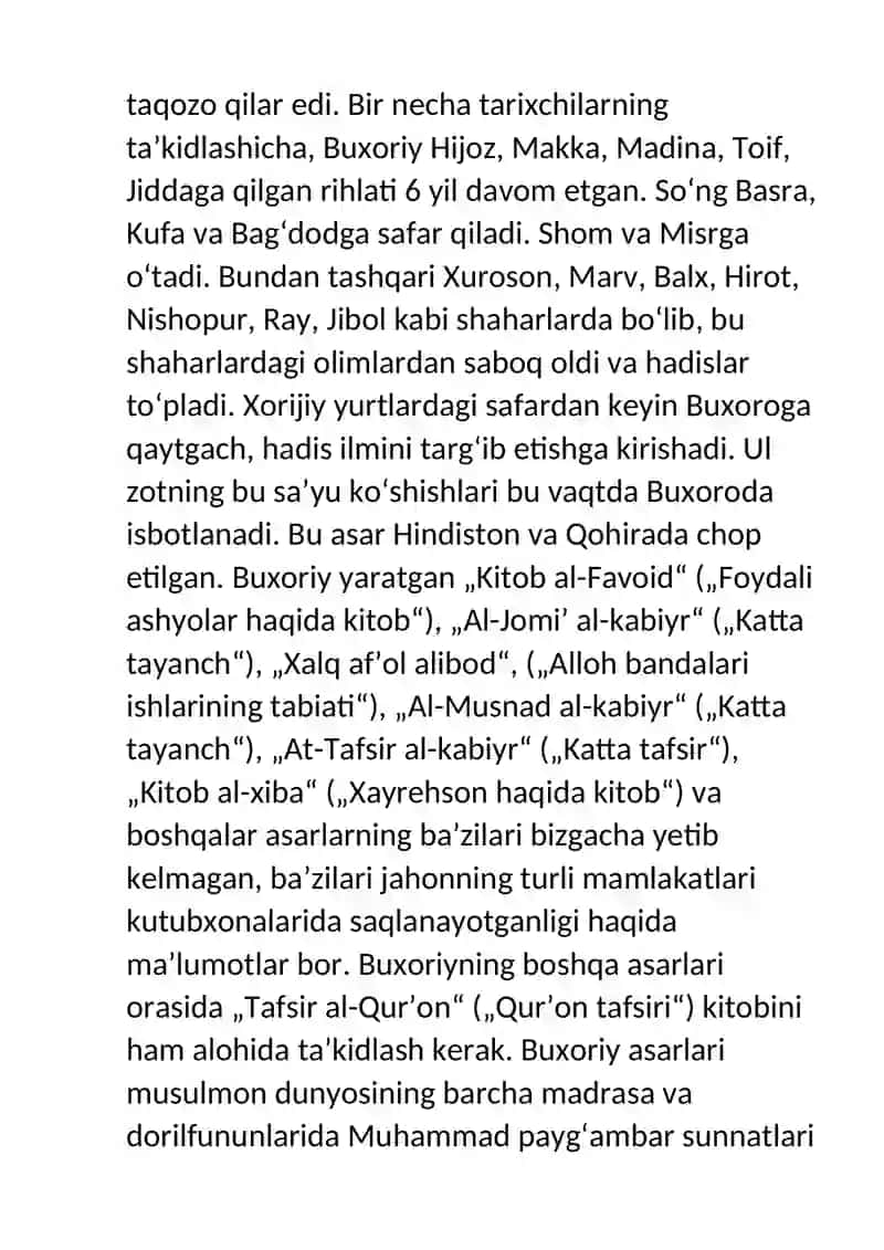 Imom Buxoriy hadislarida ota-ona haqida tushunchalarning pedagogik ahamiyati 3