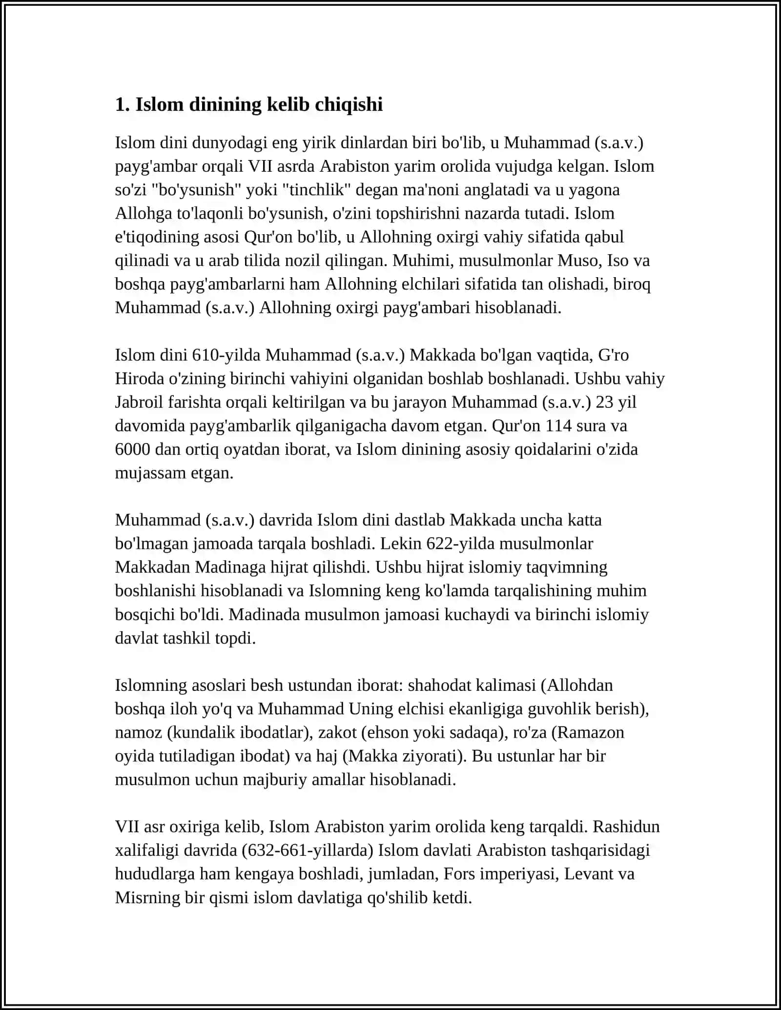 ISLOM DINI TARIXI 3