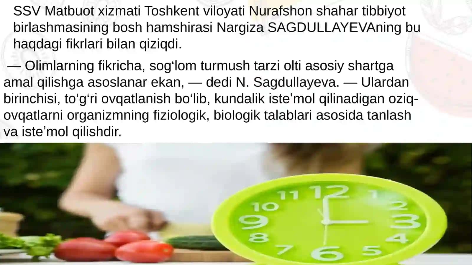 Soĝlom turmushtamoyillari 3