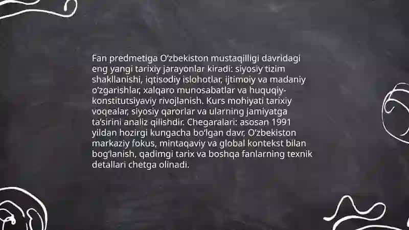 O‘zbekistonning eng yangi tarixi 3
