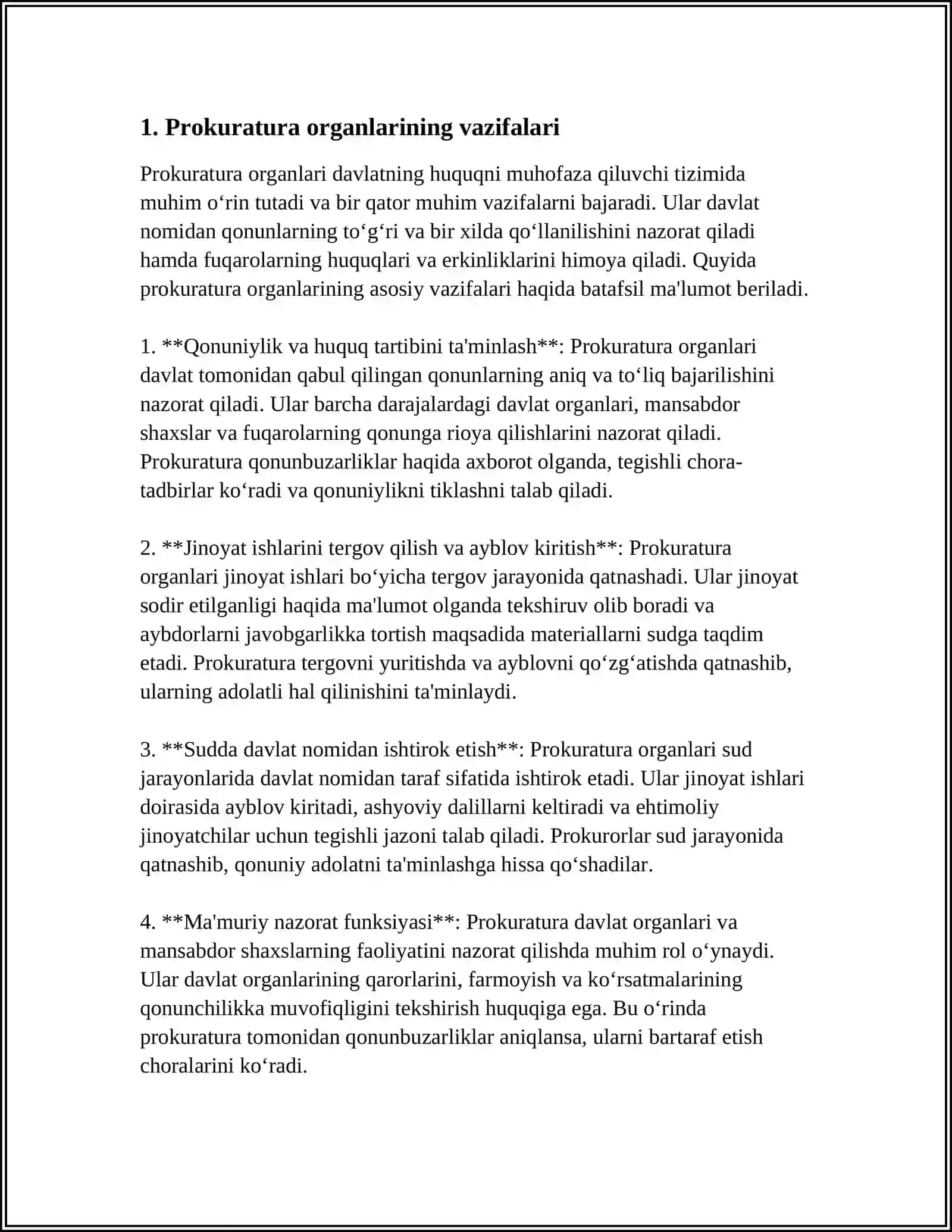 O’ZBEKISTON RESPUBLIKASI PROKURATURA ORGANLARI 3