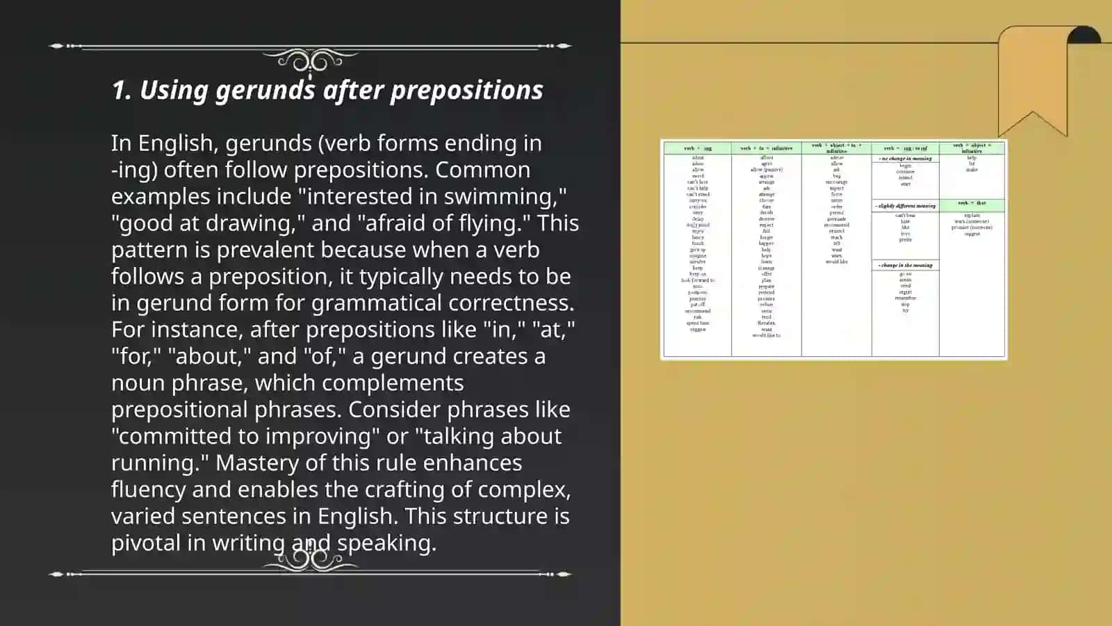 ing and infinitive 3