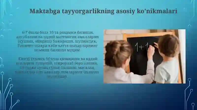 6-7 yoshdagi bolaning maktabga tayyorgarlik xaritasi 3