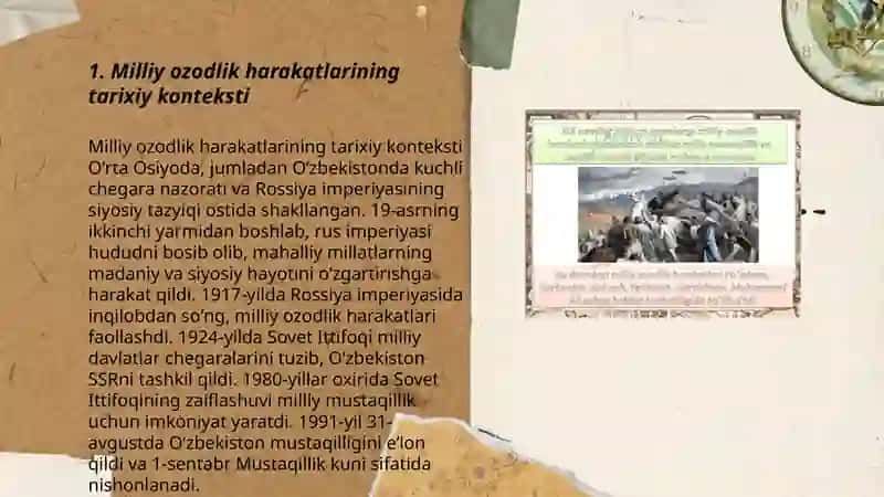 Turkistonda milliy ozodlik harakatlarining boshlanishi va uning sabablari 3