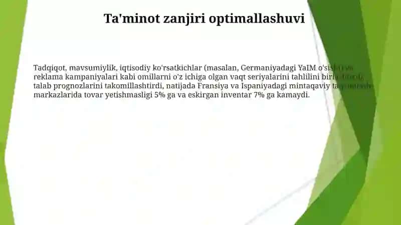 Talabni qondirishni tadqiq etish va pragnoz qilish 3