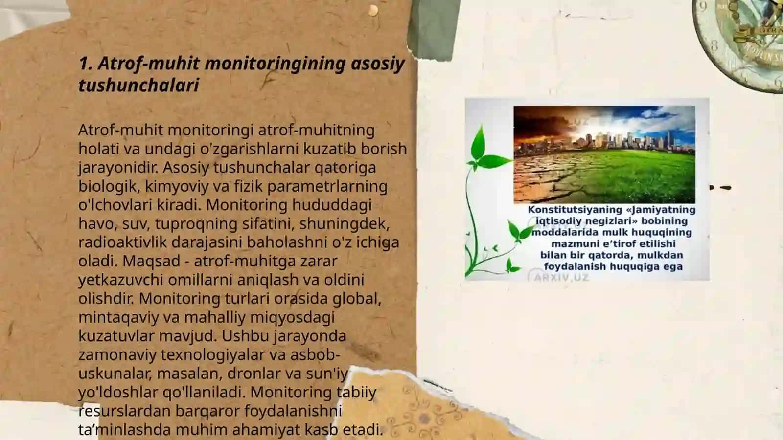 Ekologiya monitoringi haqida tushuncha 3