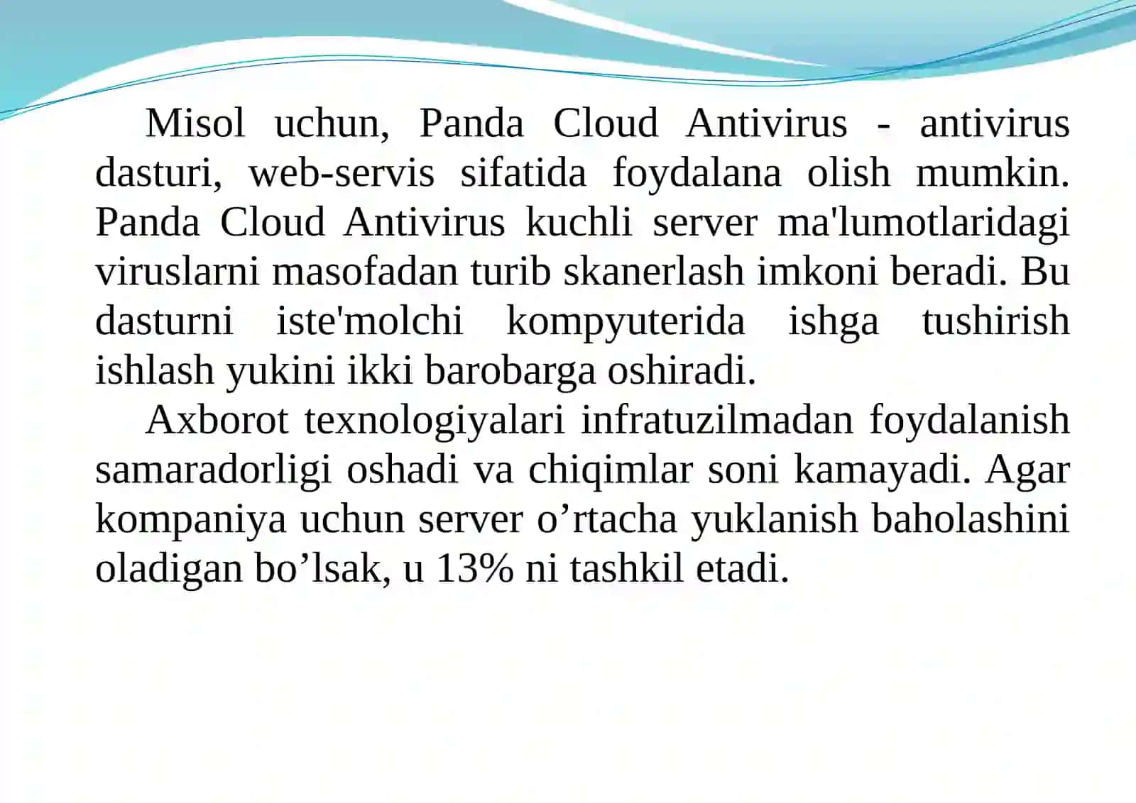 Ma’lumotlar va bulutdagi ma’lumotlar bazasini tarmoqda saqlash 3