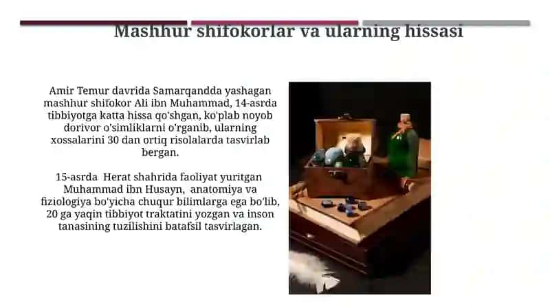 Temuriylar davrida tibbiyot 3