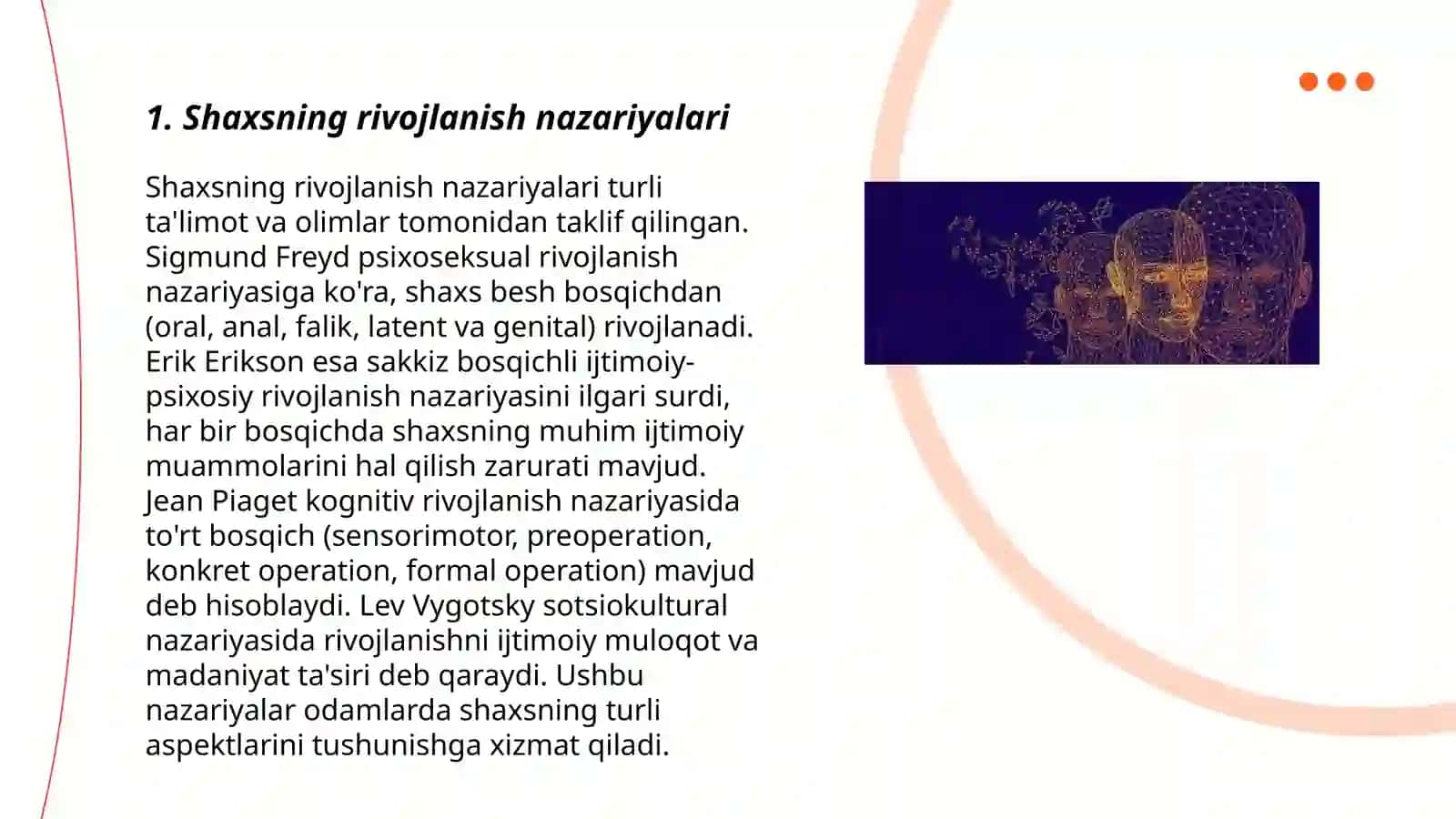 Chet el psixologiyasida shaxs nazariyalari 3
