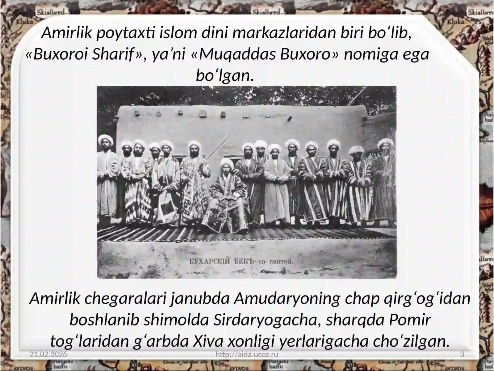 XIX asrda O‘rta Osiyoda Musiqlar 3