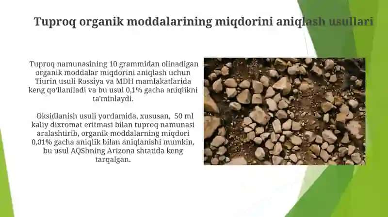 Tuproqlarning mineralogik va kimyoviy tarkibi 3